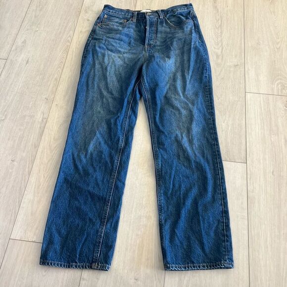 Denim Forum the Joni high rise loose women jeans size 29L - Picture 1 of 11